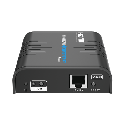 Receptor Compatible para Kits TT373KVM4.0 / Resolución 1080P @ 60 Hz/ Soporta STP y UTP CAT6 / Control IR / Compatible con Switch Gigabit para control KVM múltiple. - Image 2