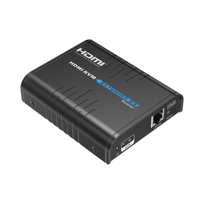 Receptor Compatible para Kits TT373KVM4.0 / Resolución 1080P @ 60 Hz/ Soporta STP y UTP CAT6 / Control IR / Compatible con Switch Gigabit para control KVM múltiple. - Image 3