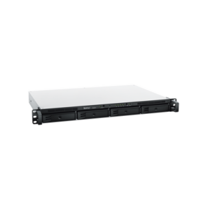 Servidor NAS para Rack (1 U) de 4 Bahías / Hasta  72 TB / Servicio Nube Gratis (P2P) / Administración Remota y Respaldo Programado