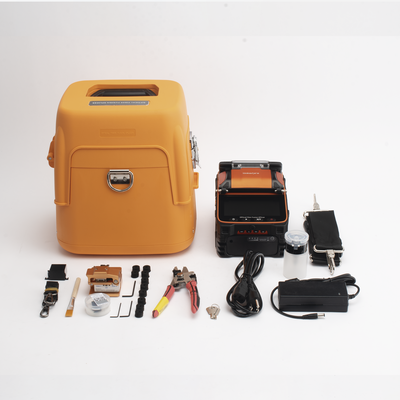 Fusionadora de Fibra Óptica MultiModo y MonoModo / 6 motores / Alineación por Núcleo / OPM + VFL / Capacitación básica virtual gratuita - Image 2