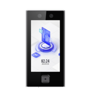 Terminal Facial Min Moe WiFi / Lector de QRs Físico de Alta Velocidad / 6,000 Rostros / Pantalla 7" / Administrable en la Nube con Hik-Connect 6 / Exterior IP65 / LED Rojo/Verde Indicador de Acceso