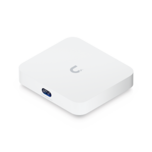 UniFi Cloud Gateway, Router multiWAN para balanceo/failover / Integra UniFi Network para administrar hasta 30 dispositivos UniFi, (1) puerto WAN 1/2.5 GbE y (4) puertos LAN GbE