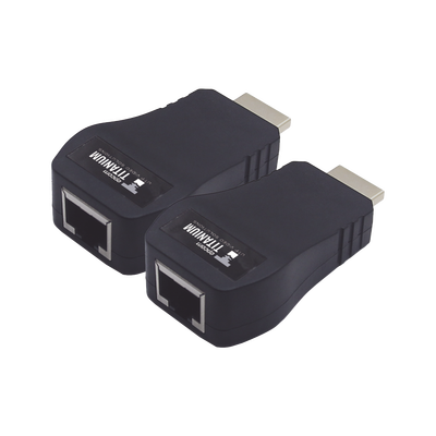 Kit Extensor 25m convertidor Señal HDMI a UTP (Cat5e/Cat 6) / Calidad PREMIUM