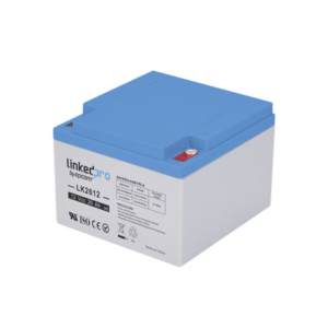 Batería 12 Vcc / 26 Ah / UL / Tecnología AGM-VRLA / Vida útil promedio de 5 años /Para uso en equipo electrónico, Alarmas de Intrusión / Incendio/ Control de acceso / Video Vigilancia / Terminales M5 .