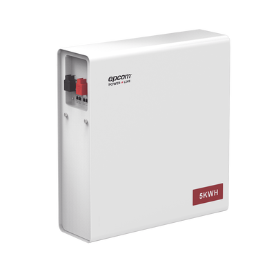 Batería de Litio Hierro Fosfato (LiFePO4) de 5 Kwh, 51.2 Vcc, 100 Ah, Outdoor, Instalación a pared