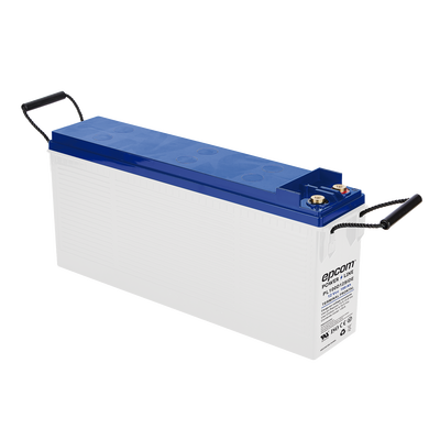 Batería Ciclo Profundo 12V, Terminales Laterales , 100 Ah / AGM-VRLA / Uso en Aplicación Fotovoltaica /Terminales Tipo Tornillo T4 - Image 3