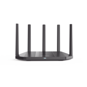 Router Inalámbrico / Wifi 6 / Hasta 1800 Mbps / Doble Banda AC (2.4 GHz y 5 GHz) / 4 Puertos 1000 Mbps /  4 Antenas Omnidireccional / Interior / Beamforming Optimizado