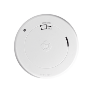 Detector de Humo Autónomo, No Requiere Panel, LED de Escape, Sensor por Ionización, Batería Sellada para 10 años de vida