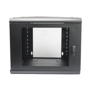 Gabinete de Pared 9U de 635 mm de Profundidad, Rack de 19'' en Acero Reforzado: Compacto y Resistente para Soluciones Profesionales