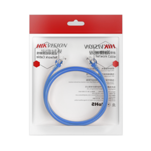 Cable de Parcheo (Patch Cord) / UTP / Cat. 6 (24 AWG) / 1 Metro / Color Azul / Ideal para PoE+ / Interior