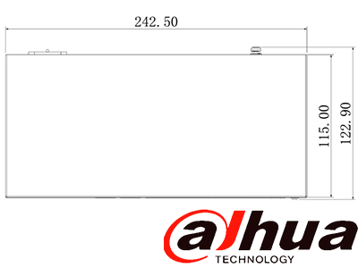 DAHUA SF1010LP - Switch PoE de 10 Puertos Fast Ethernet/ 8 Puertos PoE 10/100 / 65 Watts Totales / 2 Puertos Uplink RJ-45/ PoE watchdog/ Hasta 250 metros/ Switching 12 Gbps/ Protección Contra Descargas - Image 3