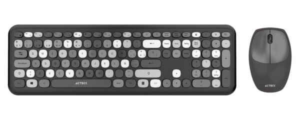 Kit de teclado y mouse - Kit Teclado y mouse Inalámbricos 2.4hz Creator Chic MK475 Advanced Series -