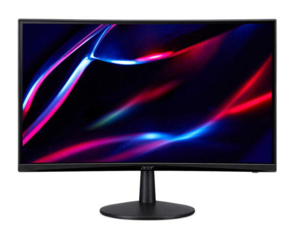 Monitor - MONITOR ACER GAMER CURVO ED240Q Hbi 23.6; FULL HD 1920 x1080; VA;100Hz; 1ms (VRB); 1xVGA 1xHDMI; AMD FREESYNC; Incluye Cable HDMI; 3 AÑOS DE GARANTIA -