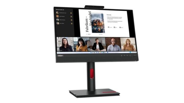 Monitores - Monitor Lenovo TIO22 G5 - Pantalla 21.5 Pulgadas (1920x1080) HDMI, DisplayPort, Garantia 3 años con fabricante.