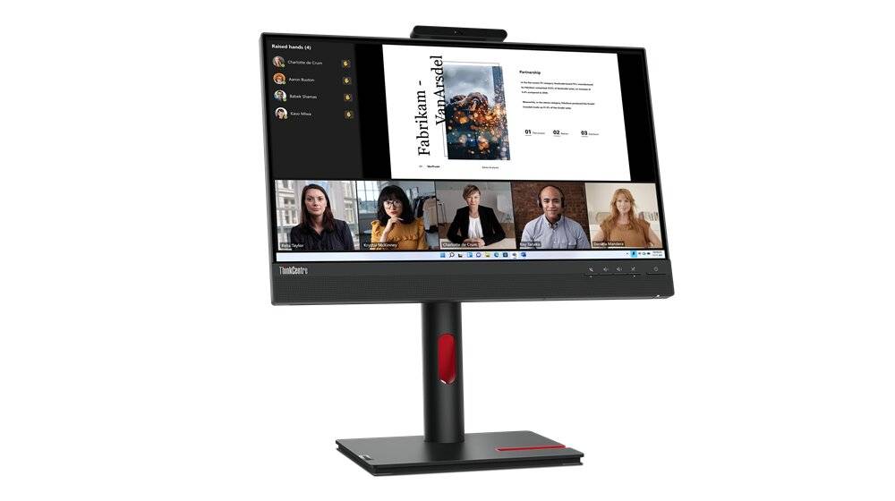 Monitores - Monitor Lenovo TIO22 G5 - Pantalla 21.5 Pulgadas (1920x1080) HDMI, DisplayPort, Garantia 3 años con fabricante.