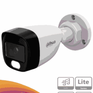 DAHUA HAC-HFW1209CM-A-LED-0280B-S3 - Cámara Bullet Full Color 1080p lente de 2.8 mm y ángulo de 108°. Micrófono integrado, WDR digital y 20 m de iluminación. Carcasa metálica IP67 para máxima resistencia. Compatible con CVI, CVBS, AHD y TV. #M1