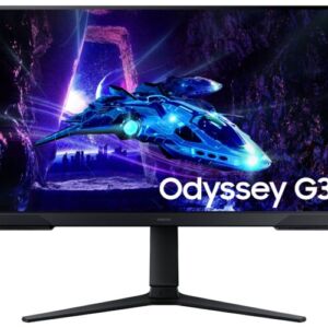Monitores Gaming - Monitor Samsung Gamer 27 pulgadas - Odyssey G3, FHD, Flat, 180Hz, 5ms, color negro, LS27DG300ELXZX