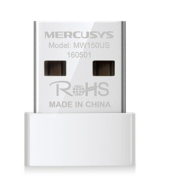 Adaptador NANO USB 2.0 - ADAP. NANO USB INALÁMBRICO N150150MBPS MERCUSYS MW150US DISEÑO COMPACTO Y SOLUCIÓN CONVENIENTE -