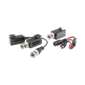 Kit de TRANSCEPTORES DE VIDEO DE LARGO ALCANCE / 320 Metros / Resolución 720P y 1080P / Cat 5e/6 / Compatible con cámaras HD-TVI/CVI/AHD/CVBS / Alimente solo el Receptor / Protección Interconstruida contra sobretensión.