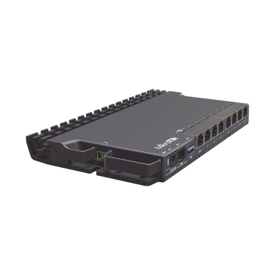 (RB5009UG+S+IN) RouterBoard, CPU 4 Núcleos, 8 Puertos Gigabit, 1 SFP+, Solo RouterOS v7 - Image 2