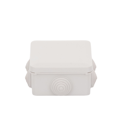 Caja Derivación-Conexión de Plástico (89 X 89 X 50 mm) con 7 Glándulas de Goma. Para Instalaciones Comerciales, Residenciales e Industriales. Cerrado a Presión. - Image 3