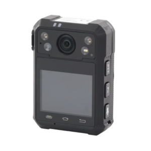 Body Camera Portátil / Grabación a 1920 × 1080p / Pantalla Frontal 1.77" TFT / Conexión Remota 4G / WiFi / GPS / Fotos de Hasta 40 Megapixel / IP68 / H.265 / 128 GB de Almacenamiento / Microfono Integrado