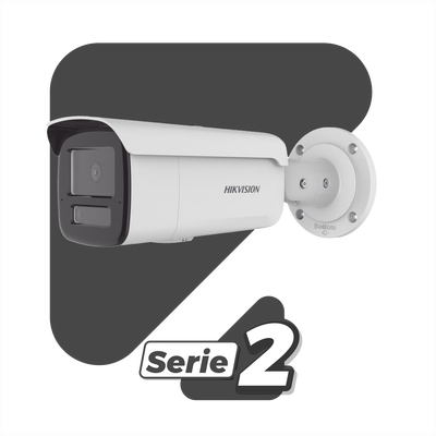[Dual Light + 2 Micrófonos Integrados] Bala IP 4  Megapixel / Lente 4 mm / 80 mts IR + 80 mts Luz Blanca / ACUSENSE / Exterior IP67 / IK10 / WDR 120 dB / PoE / Micro SD / ONVIF / ACUSEARCH - Image 2