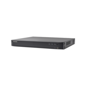 (Audio Bidireccional) DVR 32 Canales TurboHD + 8 Canales IP / 5 Megapixel Lite - 3K Lite / Acusense / Reconocimiento Facial  / Audio por Coaxitron / 2 Bahías de Disco Duro / H.265+ / Salida de Video en Full HD