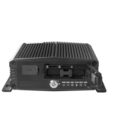 DVR Móvil / Multiplataforma / 4 Canales AHD + 2 canales IP/ Almacenamiento en Memoria Micro SD / H.265 / Chip IA Embebido / Soporta 4G / GPS - Image 3