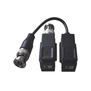 Kit de Transceptor (Balluns) TURBOHD con Boton Push / Hasta 8 MP (4K) / 100% Cobre / Soporta HD-TVI / AHD / CVI / CVBS / Audio por Coaxitron / Datos para Menu de Configurar de Cámaras
