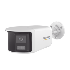 [ColorVu + Dual Light + Panoramica] Bala TURBOHD 3K (5 Megapixel) / Micrófono Integrado / Angulo de visión 180° / Imagen a Color 24/7 / 40 mts Luz Blanca + 40 mts IR / Exterior IP67 / WDR