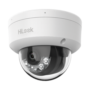 [Dual Light] HiLook Series / Domo IP de 4 Megapixel / Uso en interior / Lente 2.8 mm / 20 mts IR + 20 mts Luz Blanca / Micrófono Integrado / ACUSENSE Lite / PoE / dWDR / H.265+ / ONVIF