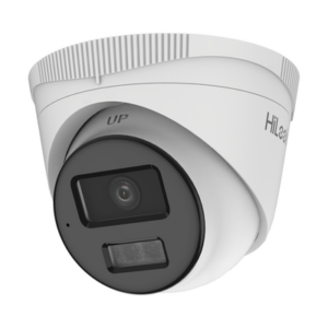 [Dual Light] Turret IP 4 Megapixel  / Lente 2.8 mm / 20 mts IR + 20 mts Luz Blanca / Micrófono Integrado / ACUSENSE Lite / Exterior IP67 / PoE / dWDR / H.265+ / ONVIF