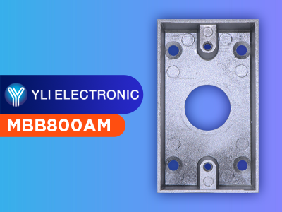 YLI PBK818A800AM - Paquete con Botón de Salida Tipo Hongo y Caja de Montaje Metálicos para Instalación Segura - Image 7