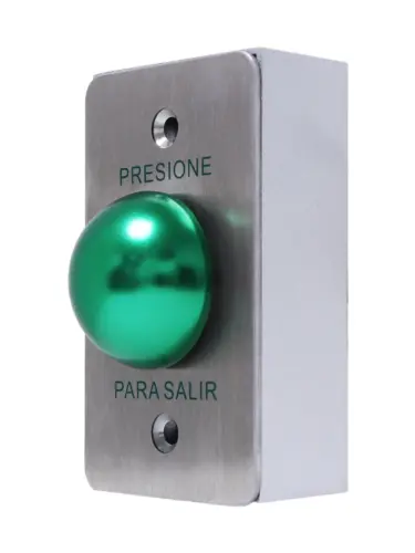 YLI PBK818A800AM - Paquete con Botón de Salida Tipo Hongo y Caja de Montaje Metálicos para Instalación Segura - Image 2