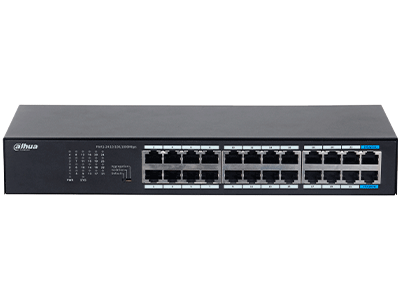 DAHUA DH-S3024-24GT - Switch Gigabit de 24 puertos no administrable, Capa 2, Carcasa metálica, switching de 48G, tasa de reenvío de 35.7 Mbps, memoria buffer de 8.4Mb, y protección avanzada contra descargas. - Image 6