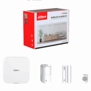 DAHUA ART-ARC3800H-03-W2 - Kit de Alarma Inalámbrico Hub2, Wifi y Ethernet, incluye panel de alarma Hub2, Soporta audio 2 vías, incluye sensor de movimiento, contacto magnético y control remoto, hasta 8 camaras IP, audio 2 vías, 64 PIR Cams, #LoNuevo #AHU