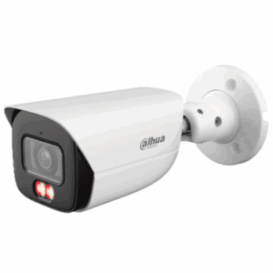 DAHUA DH-IPC-HFW3449E-AS-IL - Cámara IP Bullet de 4 Megapíxeles con IA/Iluminador Dual/ WizSense/ Lente de 2.8mm/ 107 Grados de Apertura/ Microfono Integrado/ IR de 50 Metros/ 1 E&S de Alarmas y Audio/ SMD 4.0