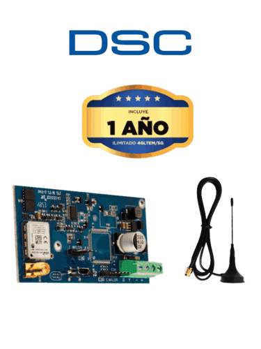 DSC LE4050M - Comunicador celular DSC Connect dual eSIM 5G/LTE compatible con PowerSeries y Power Series Neo #PLANDEBENEFICIOS #DSCDEALS #DSCHOTDEALS