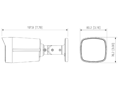 DAHUA IPC-HFW2249TL-S-PV - Cámara Bullet IP de 2MP ofrece Smart Dual Illumination, disuasión activa y SMD Plus. Con protección perimetral, micrófono, bocina integrados y resistencia IP67, es ideal para seguridad profesional. #DAI - Image 3