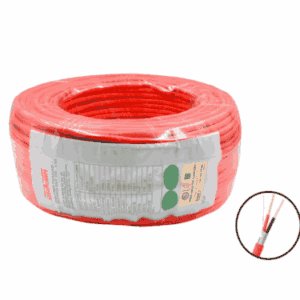 DAHUA WISUALARM 2X16AWG - Bobina de 305 Metros de Cable Blindado para Alarma de Incendio/ 2x16A AWG/ Listado UL/ Retardante de flama UL105°C/ 2 Hilos Calibre 16/ Grado Ignífugo VW-1/ #LoNuevo #Wisualarm #MCI1