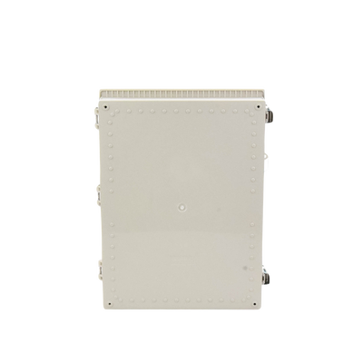 Gabinete Plástico ABS, Puerta Transparente, Uso en Intemperie (350 x 460 x 160 mm) Cierre por Broches Inoxidables y Permite Cerrado con Candado y Llave (Perno 5mm) No Incluido - Image 3