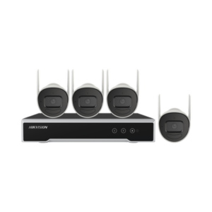 Kit IP Inalámbrico 4 Megapixel / NVR 4 Canales / 4 Cámaras Bala para Exterior / 1 HDD de 1 TB / Modo Repetidor