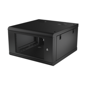 Gabinete de Pared con Puerta Perforada, 635mm de Profundidad, 6U Rack de 19'', Acero Reforzado