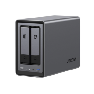 NASync DXP2800 | SO UGOS Pro |  Intel N100 12th Gen Intel® 4 Core™ | 2 Bahías SATA hasta 48TB | 2-Bahias (M.2 NVMe) hasta 16TB | 8GB DDR5 (Exp. a 16GB) | Ethernet 2.5G  | HDMI 4K | 2* USB2.0 | 1*USB 3.2Gen | 1* USB 3.2Gen2 | 1*USB-C 3.2Ge