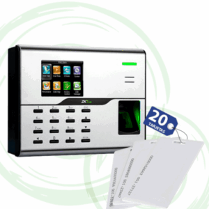 ZKTECO UA860IDCARDPAK - Control de Acceso y Asistencia Simple con 20 tarjetas de proximidad ID de125Khz 1.88 mm