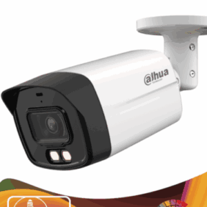 DAHUA HAC-HFW1801TLMN-IL-A - Camara Bullet 4k/ Iluminador Dual Inteligente + Full Color/ Lente de 2.8 mm/ 106 Grados de Apertura/ Microfono Integrado/ 40 Metros de Iluminación IR y Visible/ WDR Real de 120 dB/ IP67/