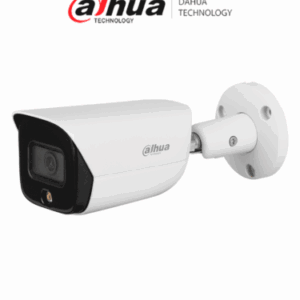 DAHUA DH-IPC- HFW3449E-AS-LED - Cámara IP 4MP/ Fullcolor/ 2.8mm/ WizSense/ SMD Plus/ Detección de humanos y vehículos/ Led Luz calida 30m/ Ranura MicroSD/ E&S de alarma/ IP67/ PoE