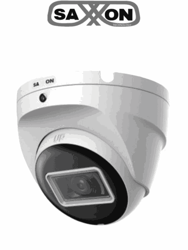 SAXXON SUA-HAC-T20M-0280B- Cámara Turret de 2 Megapíxeles 1080P/ Lente de 2.8 mm con Apertura de Hasta 100°/ Cámara Metálica #SAXI