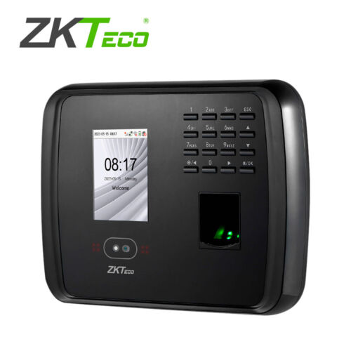 TERMINAL MULTIBIOMETRICA PARA GESTION DE ASISTENCIA ZKTECO MODELO MB460ID PLUS CON MULTIVERIFICACION 1,500 ROSTROS, 2,000 HUELLAS, 2,000 TARJETAS DE 125 KHZ 100,000 EVENTOS, COMUNICACION TCP/IP FUNCION ADMS COMPATIBLE CON BIOTIME PRO Y BIOTIME CLOUD